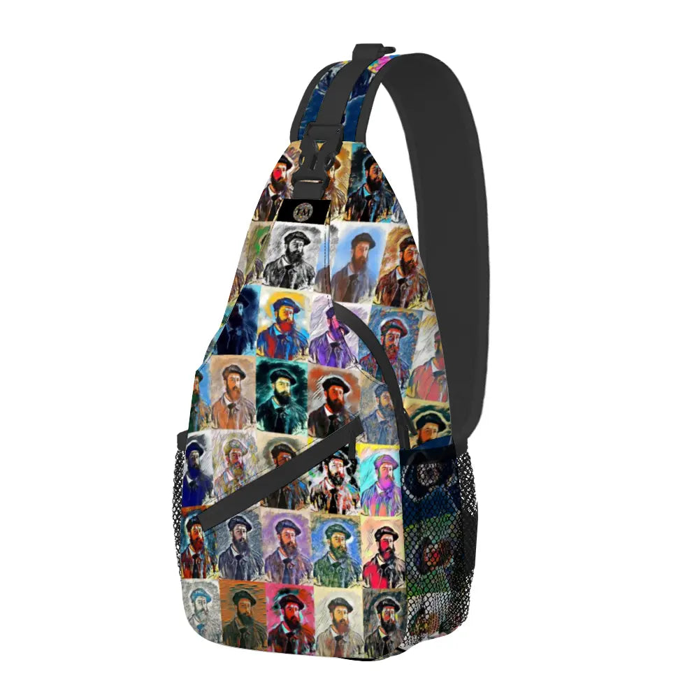 Crossbody bag - School of painting - Claude Monet ThisNew