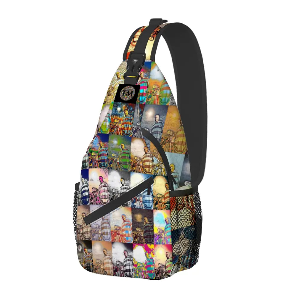 Crossbody bag - School of painting - Mohammed Oumouloud Abbazi ThisNew