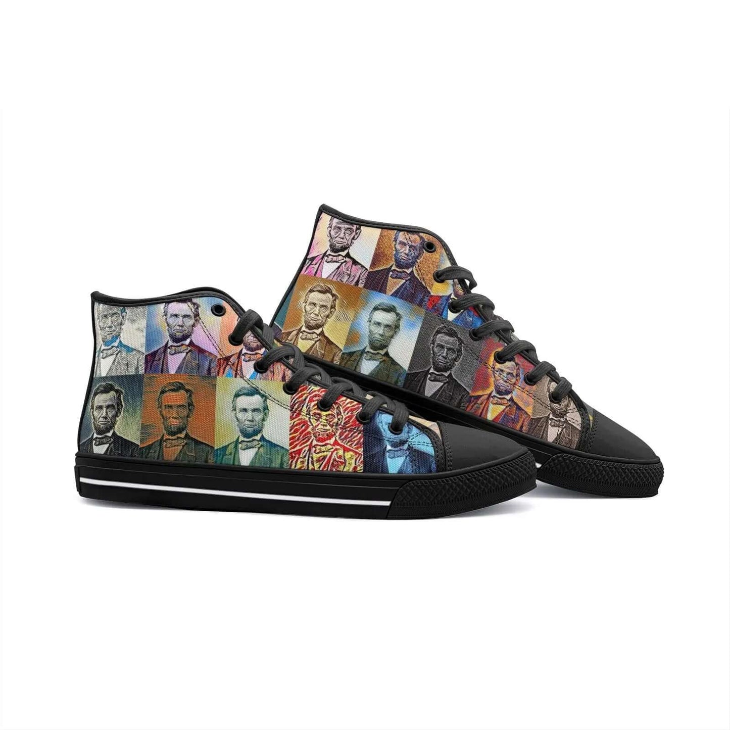 High top sneakers - Encore - Abraham Lincoln Printy6