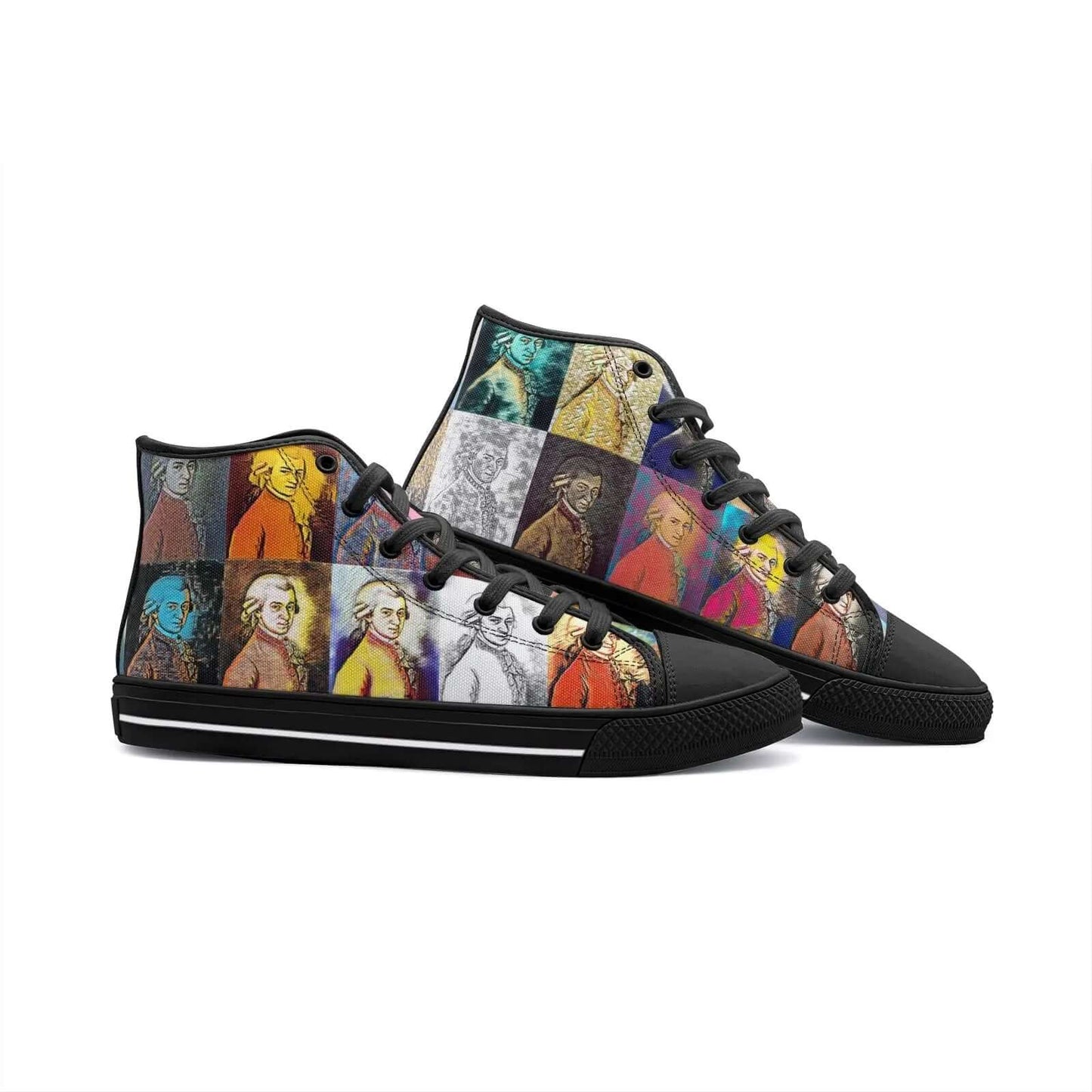 High top sneakers - Encore - Amadeus Mozart Printy6