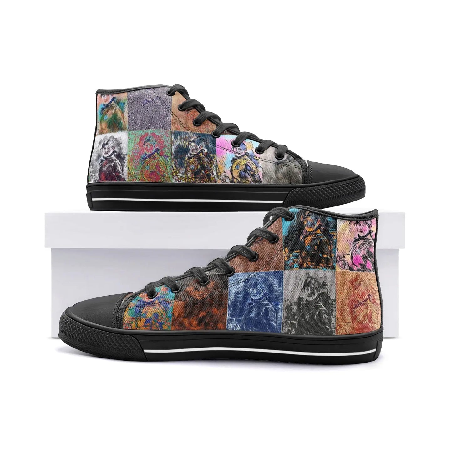 High top sneakers - Encore - Berthe Morisot Printy6