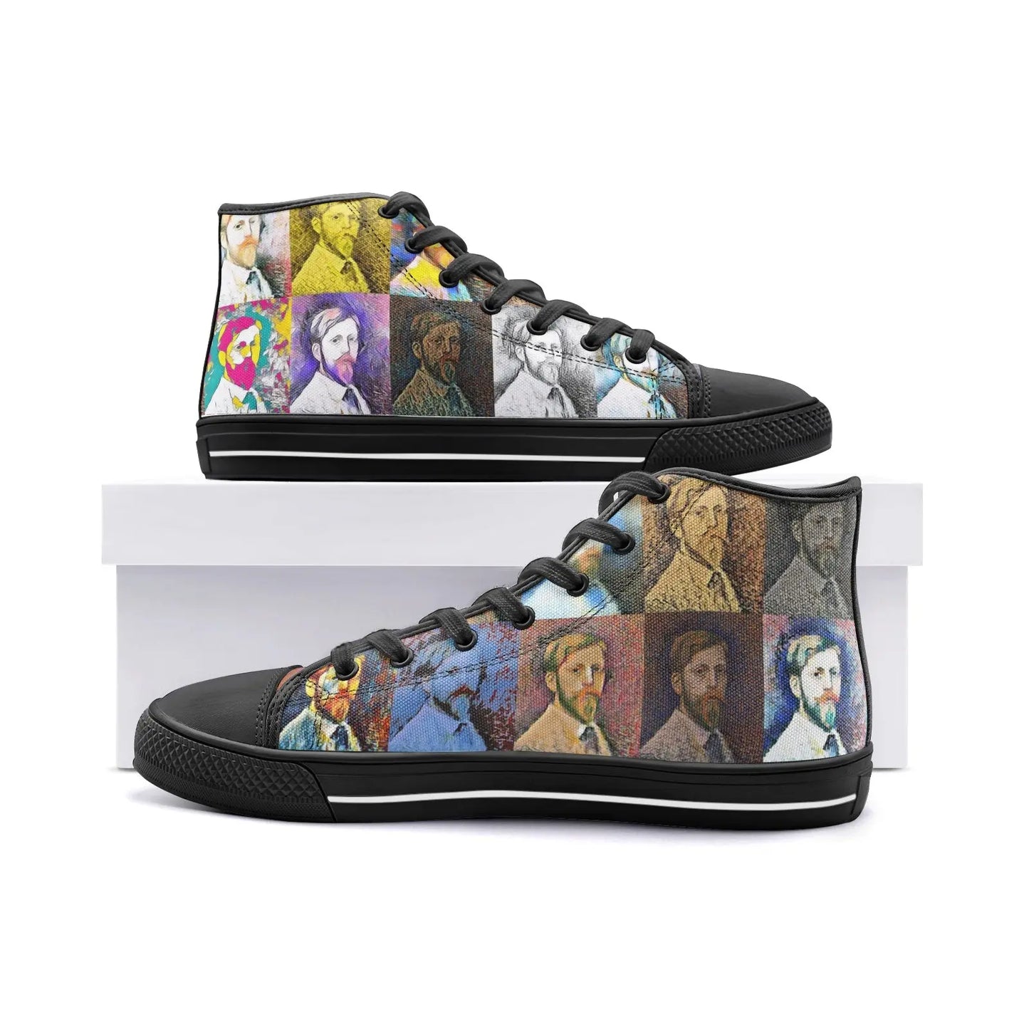 High top sneakers - Encore - Georges Seurat Printy6