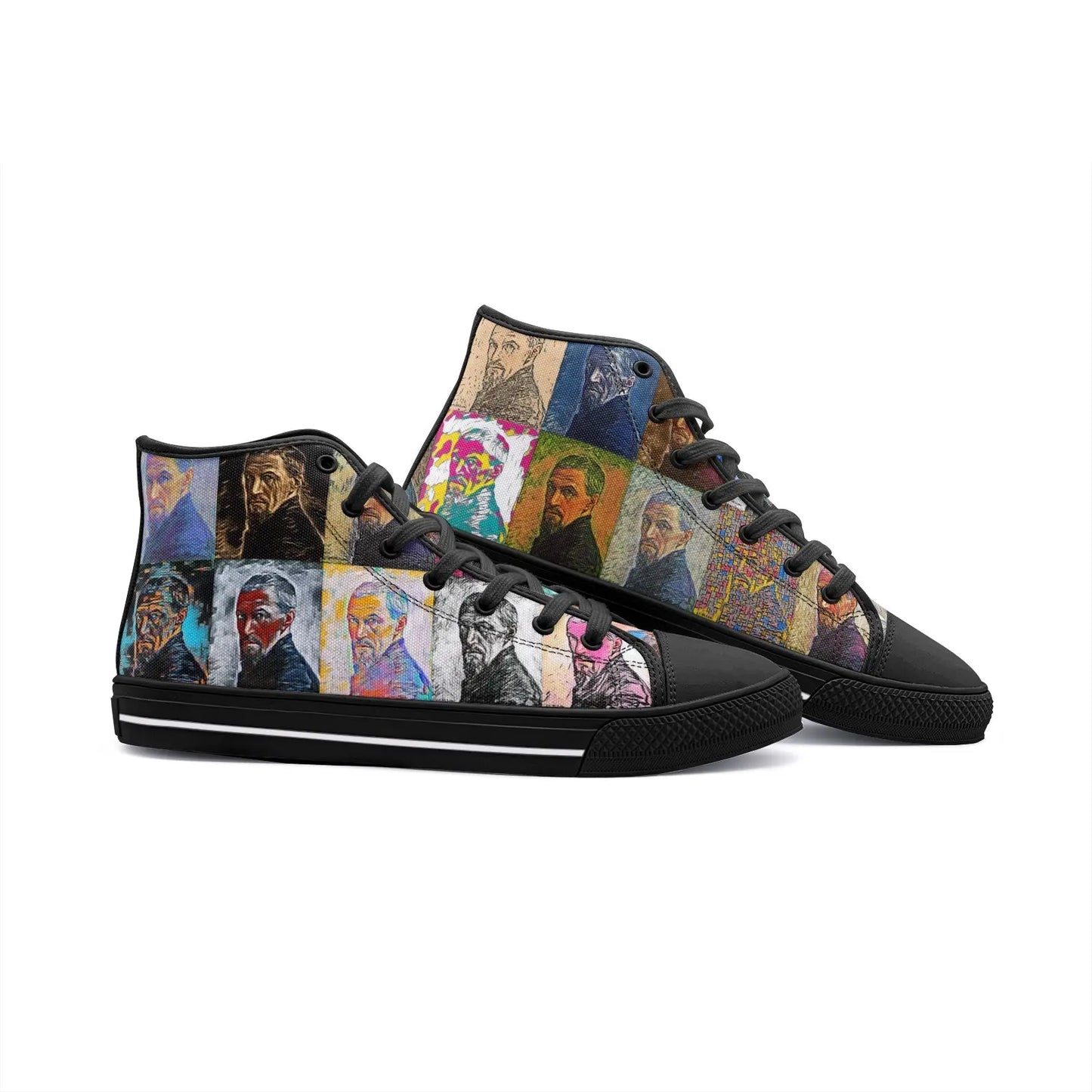 High top sneakers - Encore - Gustave Caillebotte Printy6