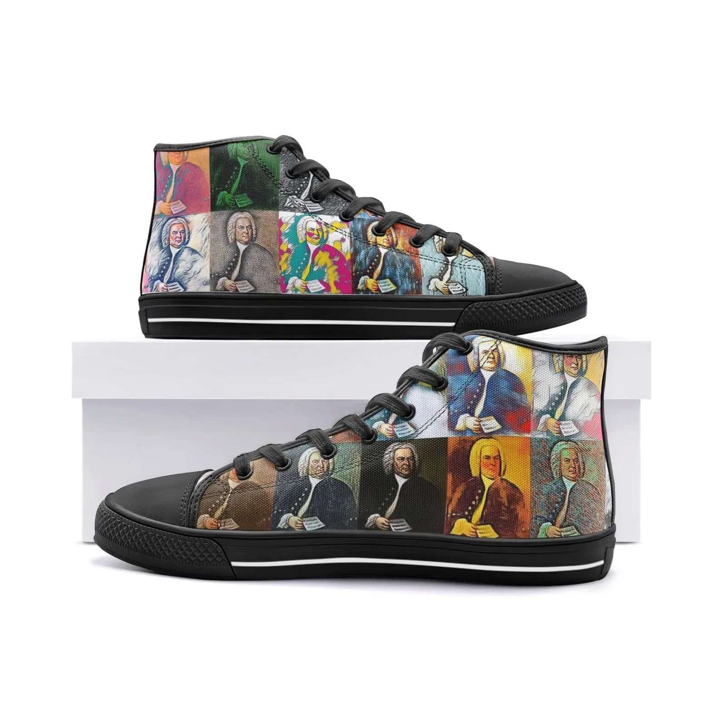 High top sneakers - Encore - Johann Sebastiann Bach Printy6