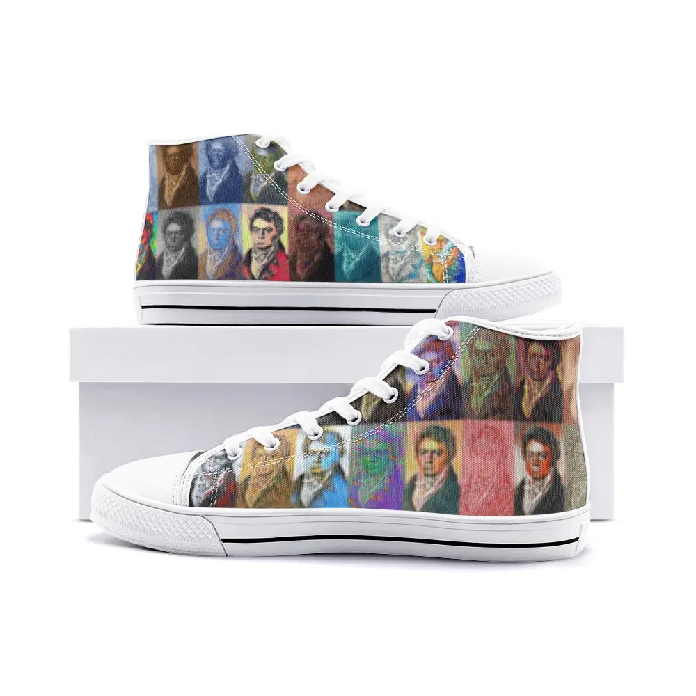 High top sneakers - Encore - Ludwig Van Beethoven Printy6