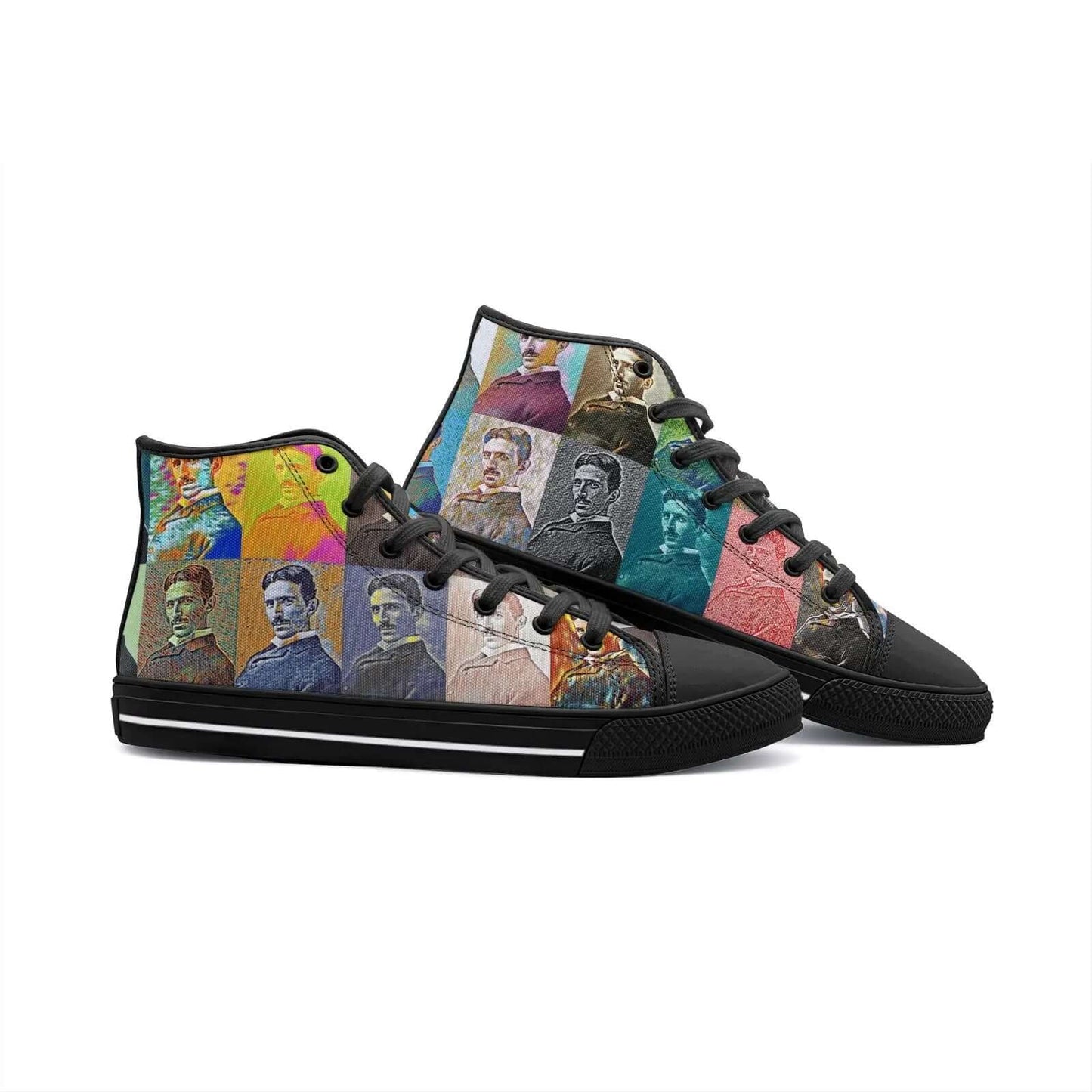High top sneakers - Encore - Nikola Tesla Printy6