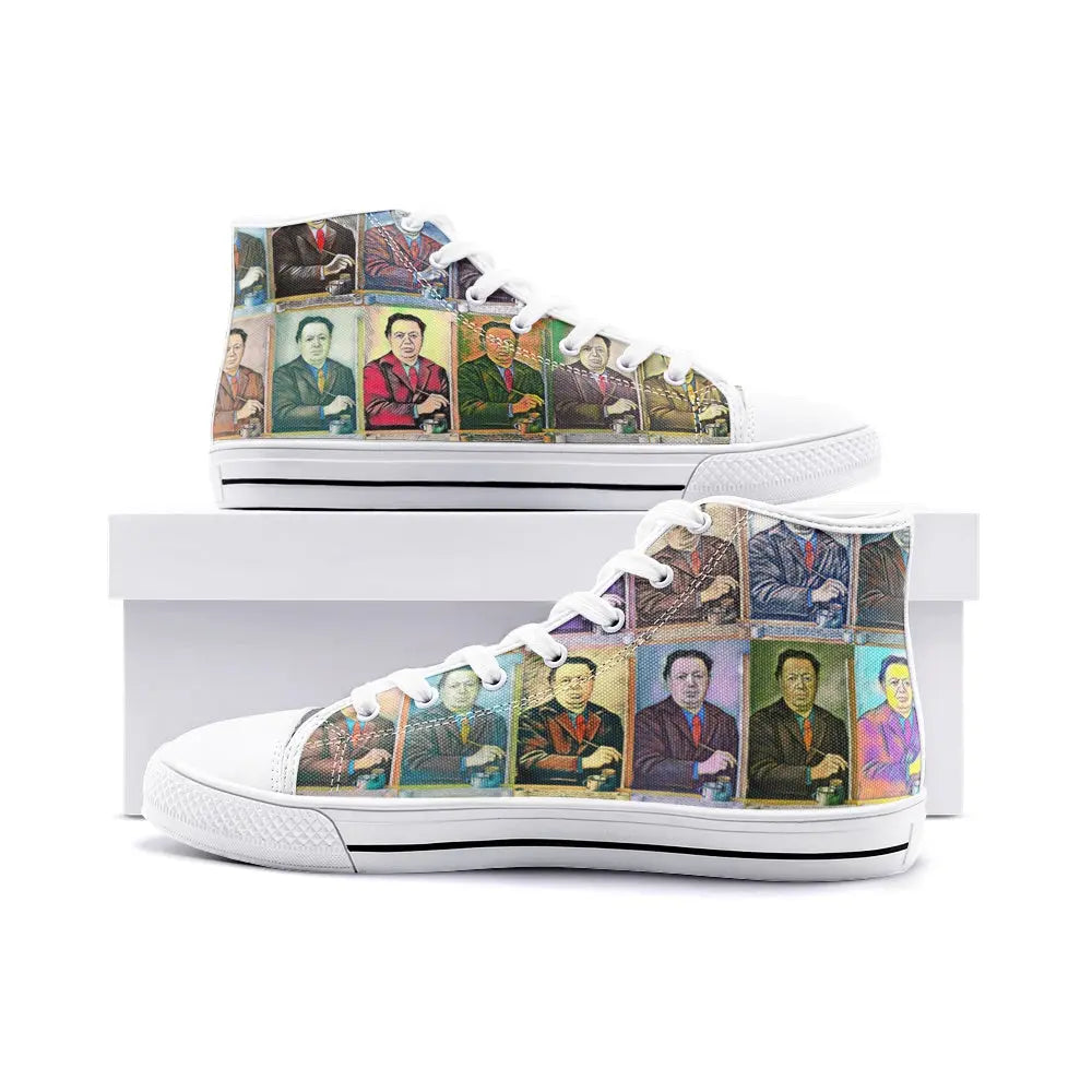 High top sneakers - School of painting - Diego Rivera Printy6