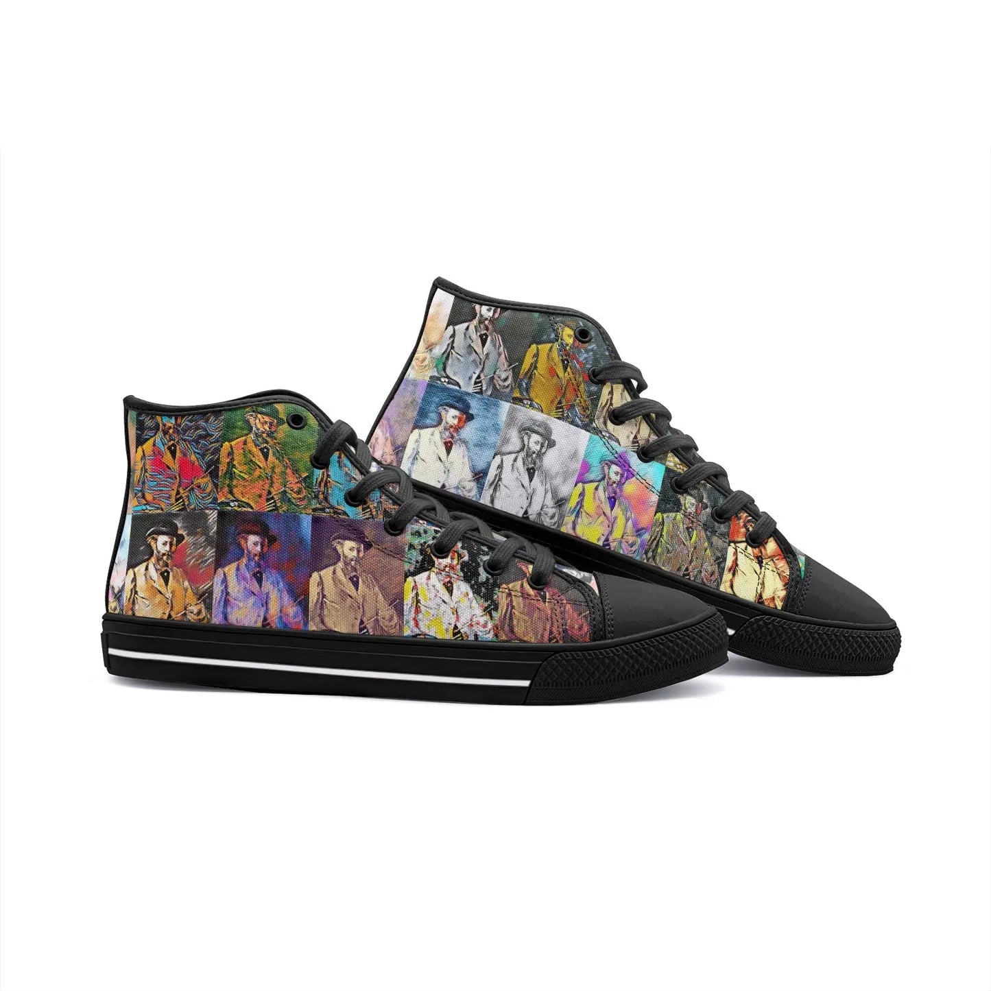 High top sneakers - School of painting - Edouard Manet Printy6