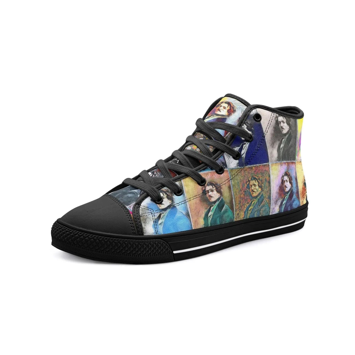 High top sneakers - School of painting - Eugene Delacroix Printy6