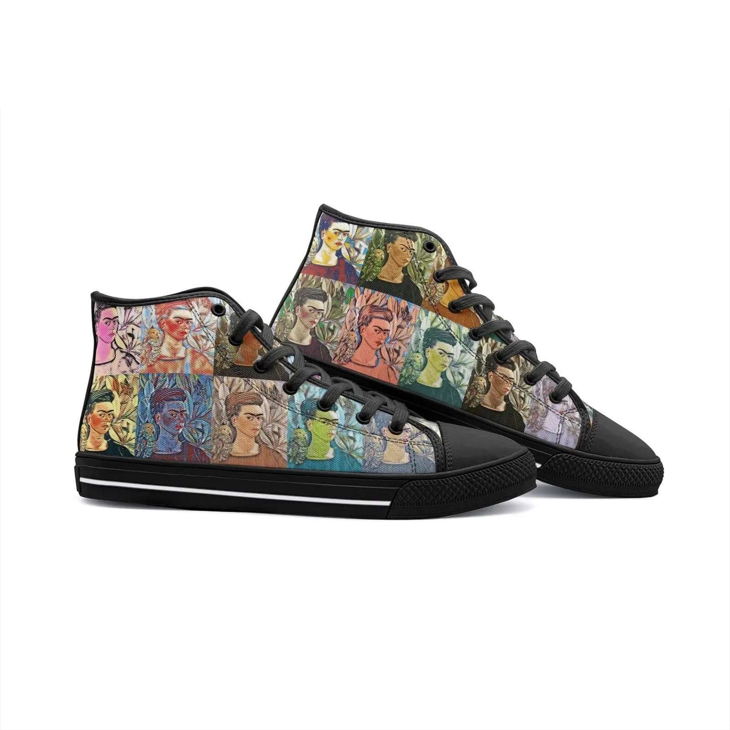 High top sneakers - School of painting - Frida Kahlo Printy6