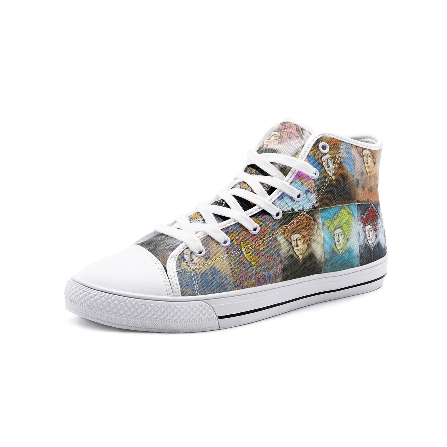 High top sneakers - School of painting - Jan Van Eyck Printy6