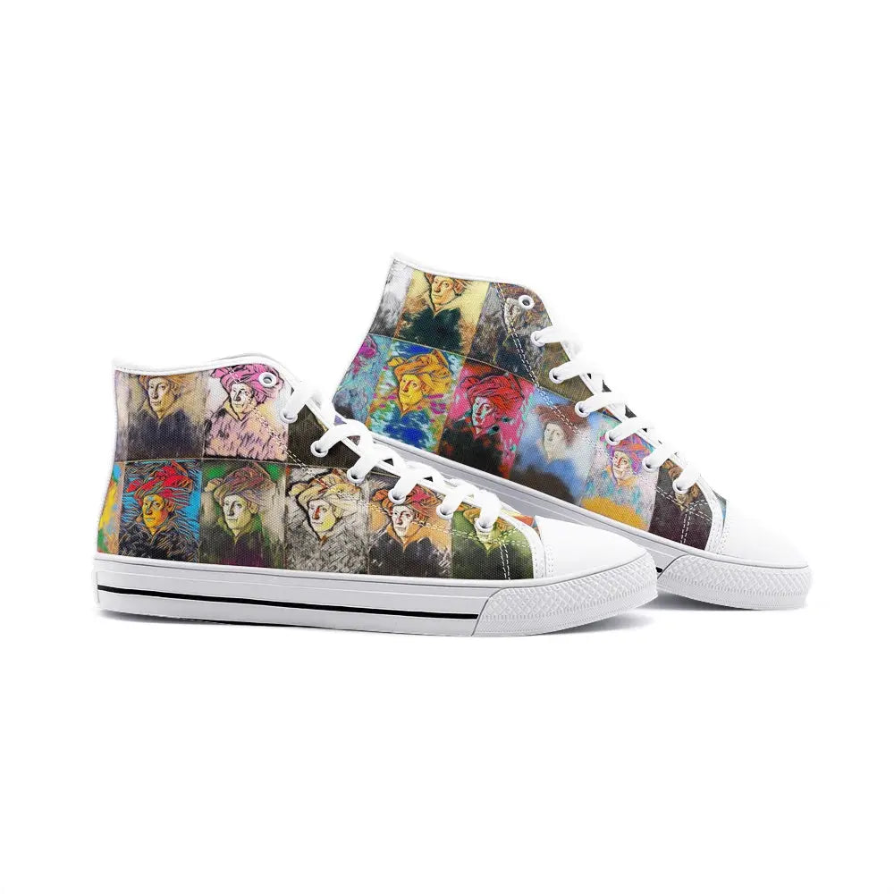 High top sneakers - School of painting - Jan Van Eyck Printy6