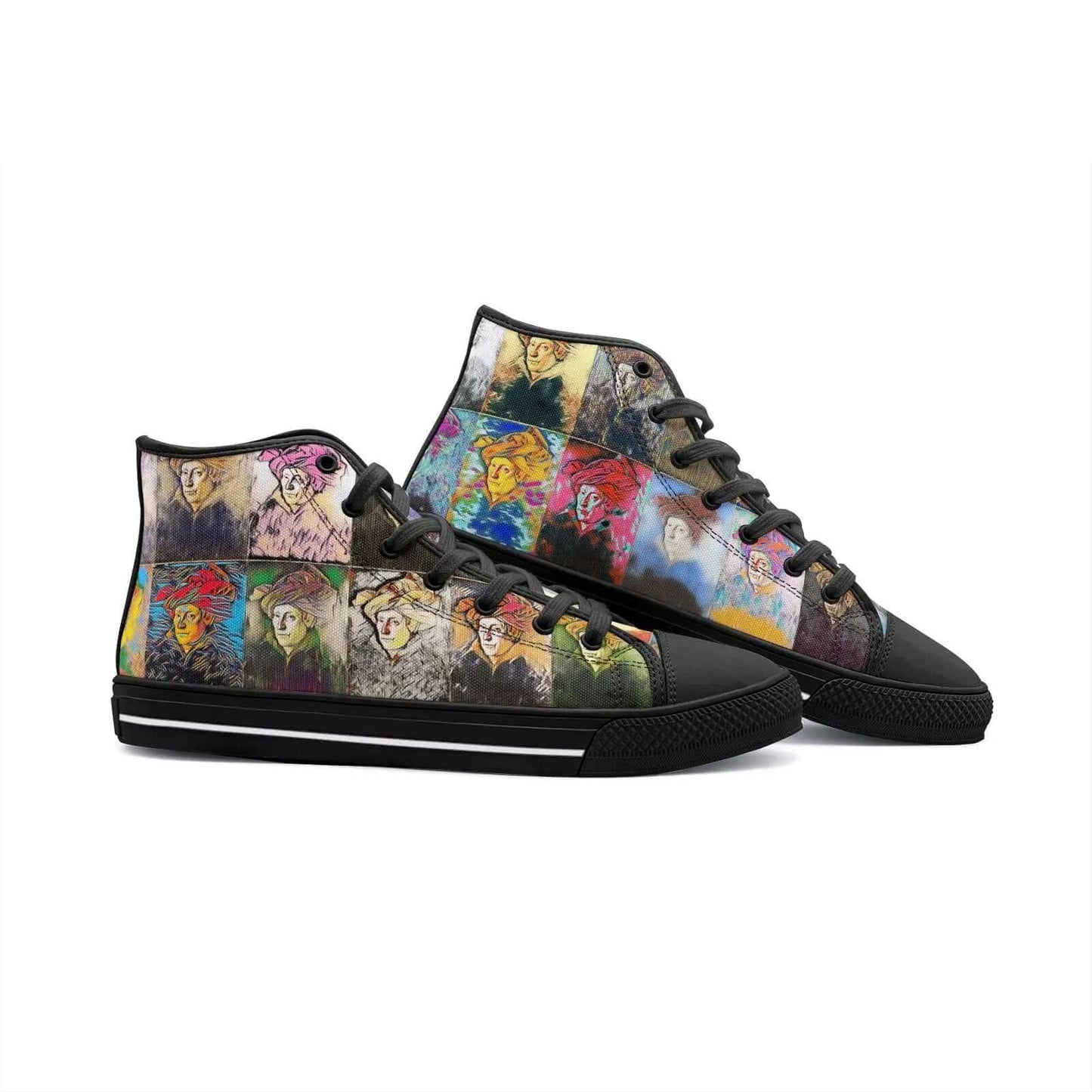 High top sneakers - School of painting - Jan Van Eyck Printy6