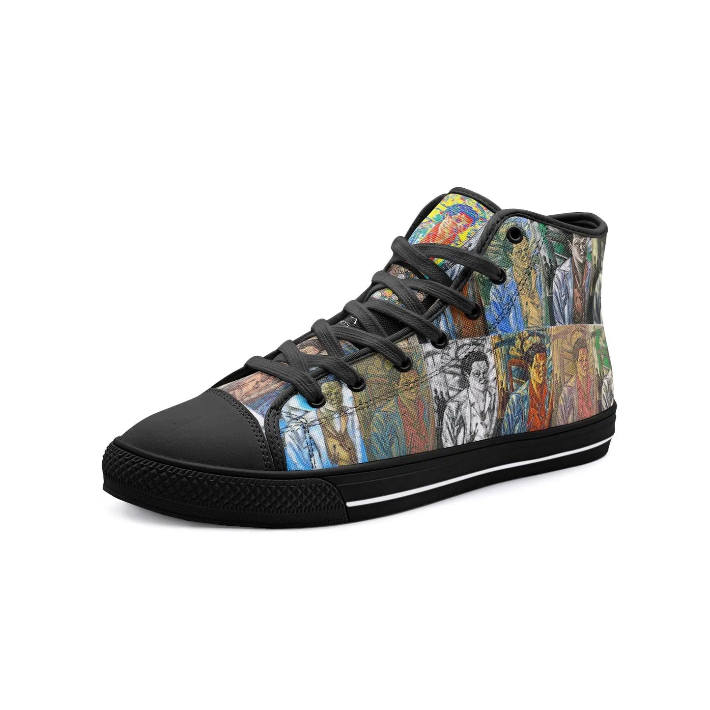 High top sneakers - School of painting - Lois Mailou Jones Printy6