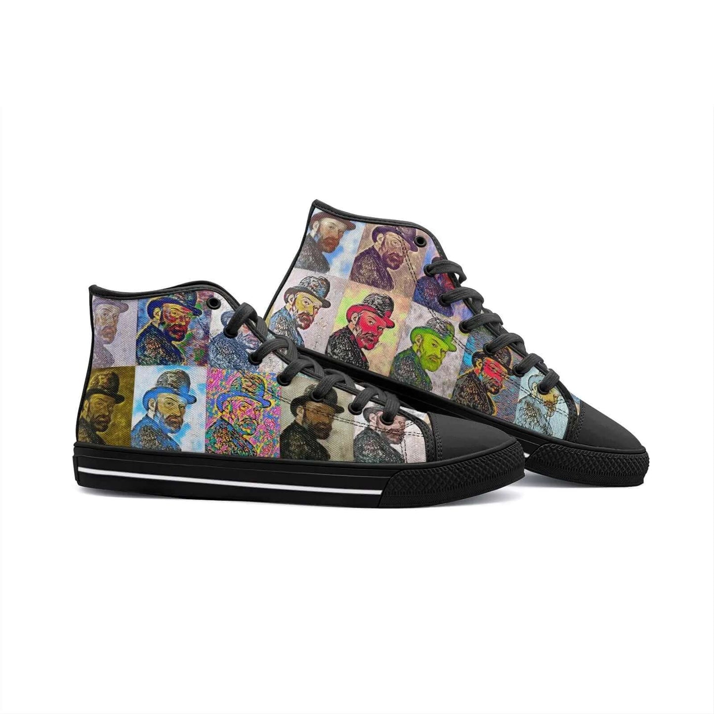 High top sneakers - School of painting - Paul Cezanne Printy6