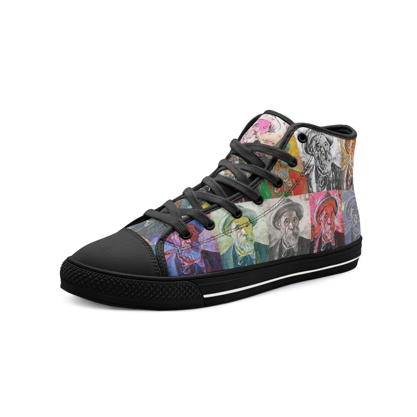 High top sneakers - School of painting - Pierre-Auguste Renoir Printy6