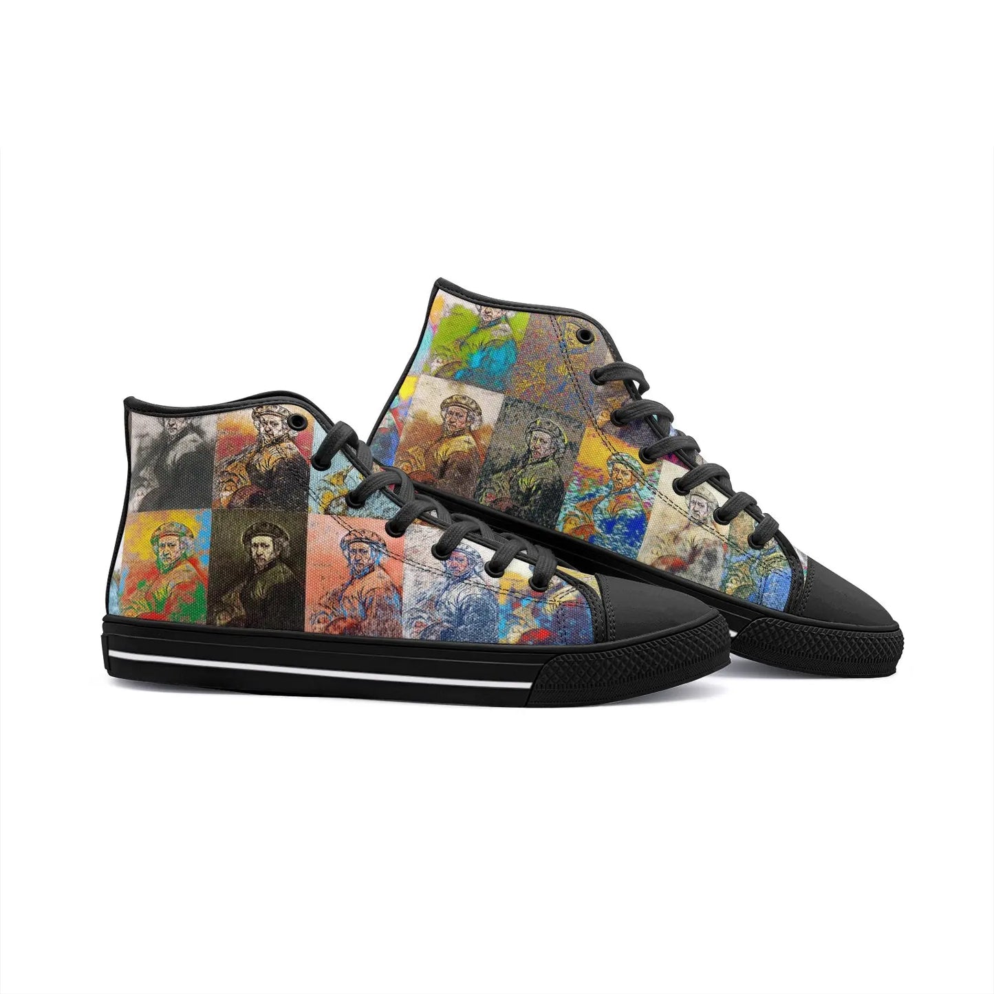 High top sneakers - School of painting - Rembrandt Van Rijn Printy6