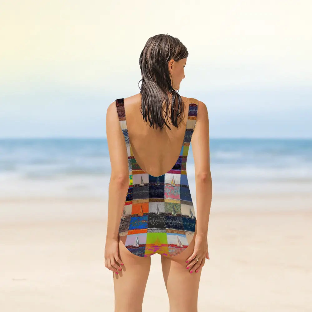 One piece tank swimsuit - The show must go on - Marina del Rey ThisNew