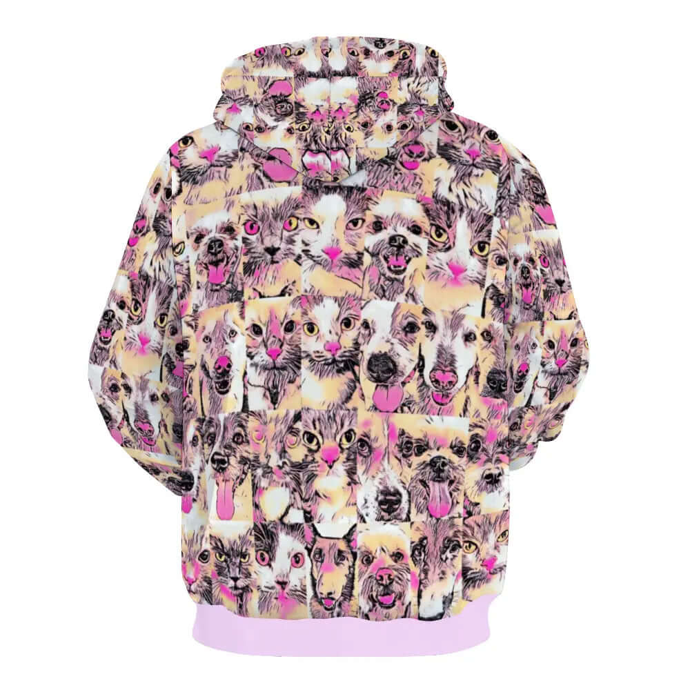 Plush hoodie with pockets - Club 99 ThisNew