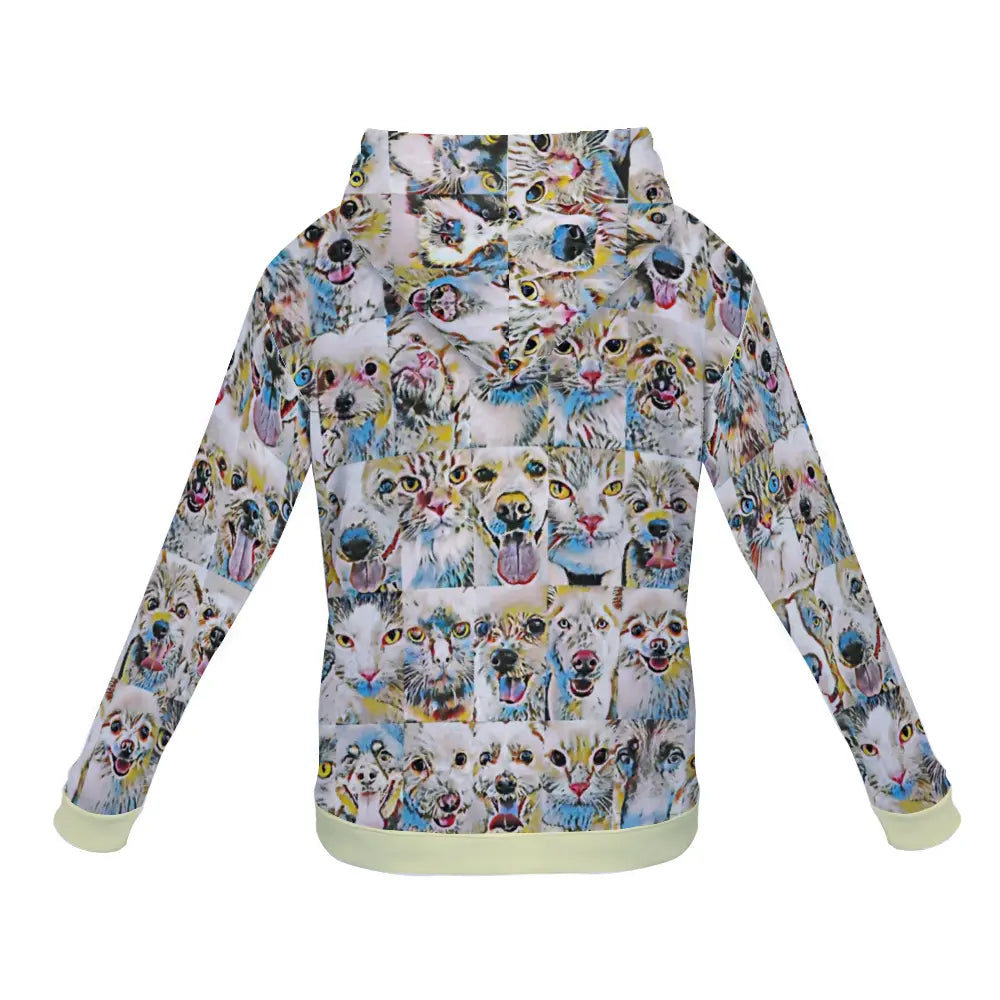 Plush hoodie with pockets - Club 99 ThisNew