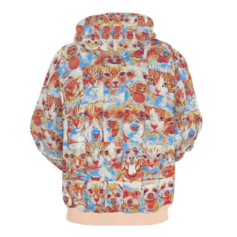 Plush hoodie with pockets - Club 99 ThisNew