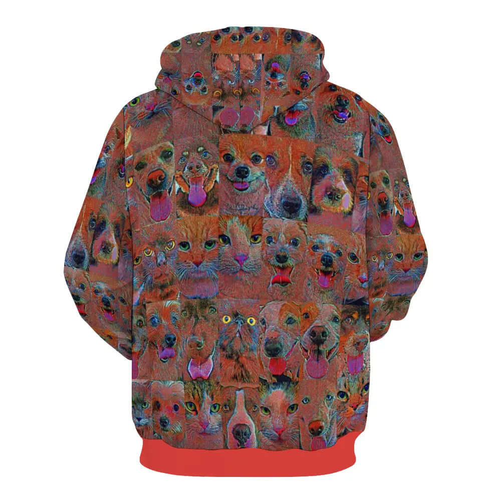 Plush hoodie with pockets - Club 99 ThisNew