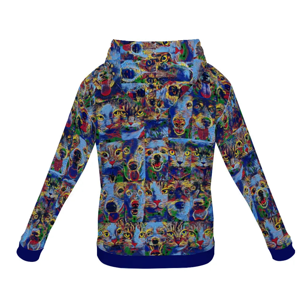 Plush hoodie with pockets - Club 99 ThisNew