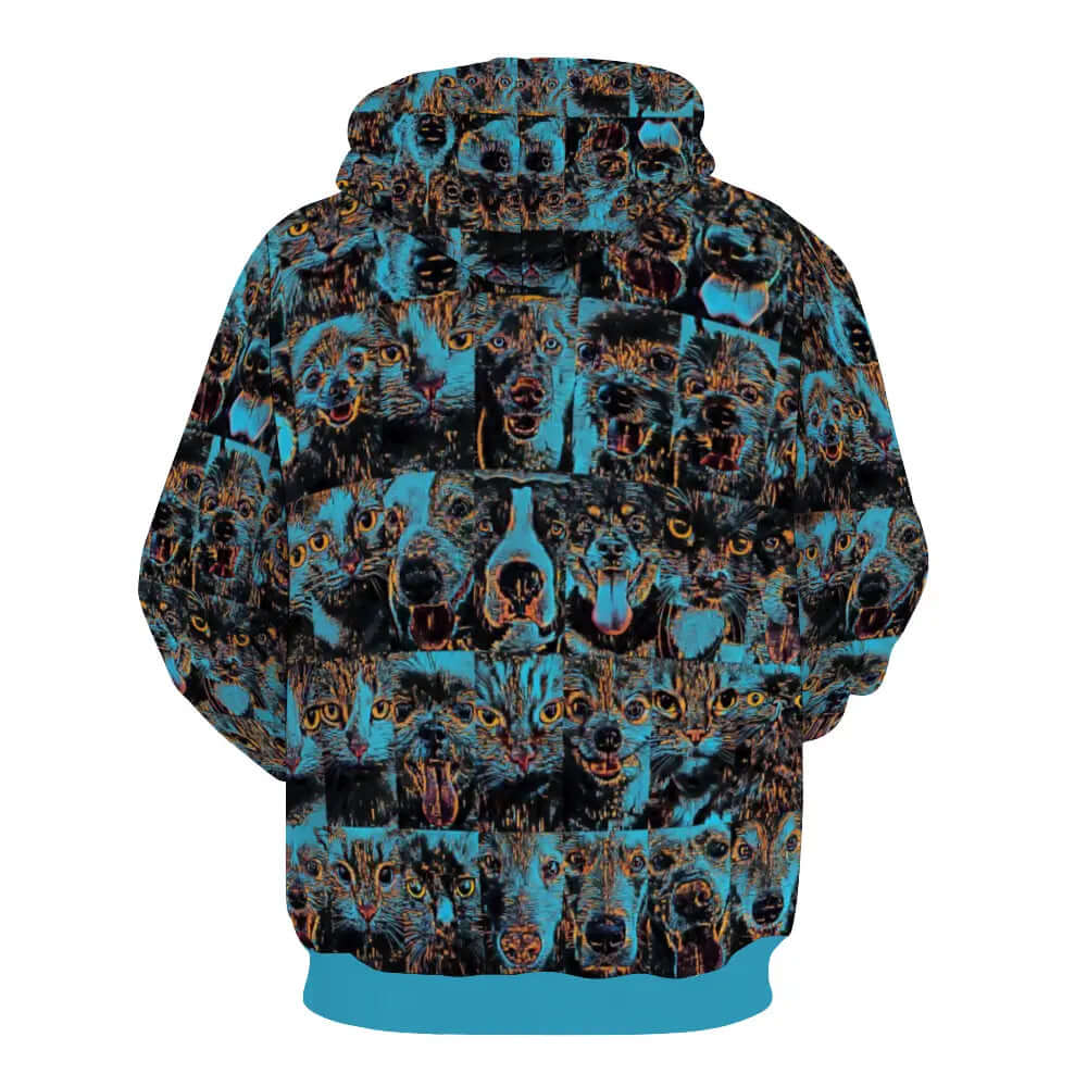 Plush hoodie with pockets - Club 99 ThisNew