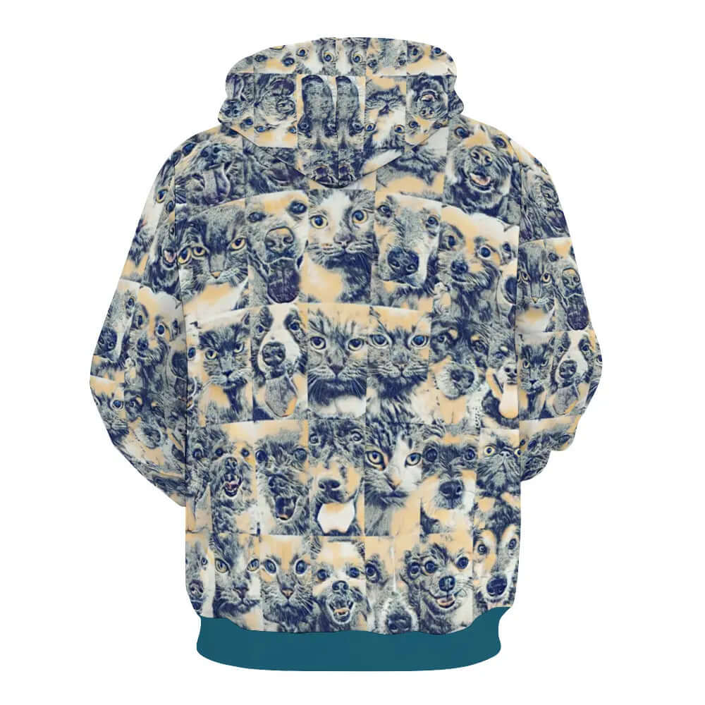 Plush hoodie with pockets - Club 99 ThisNew