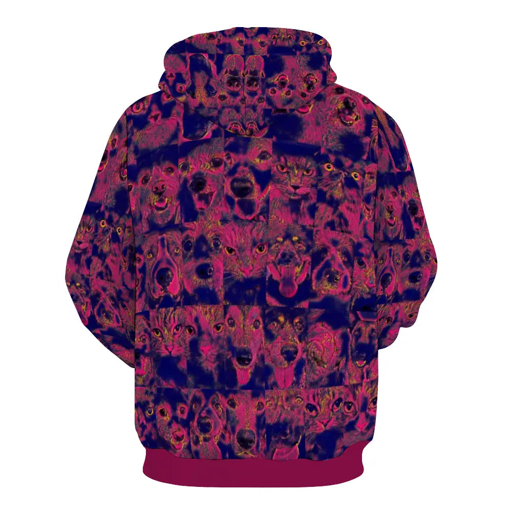 Plush hoodie with pockets - Club 99 ThisNew