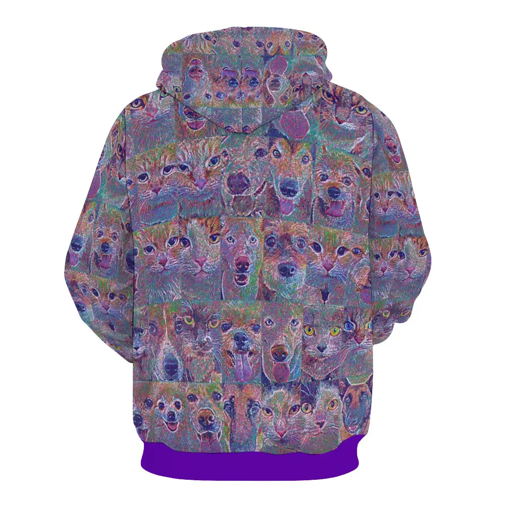 Plush hoodie with pockets - Club 99 ThisNew