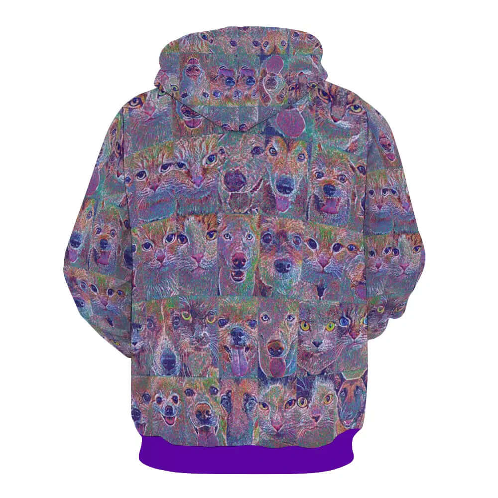 Plush hoodie with pockets - Club 99 ThisNew