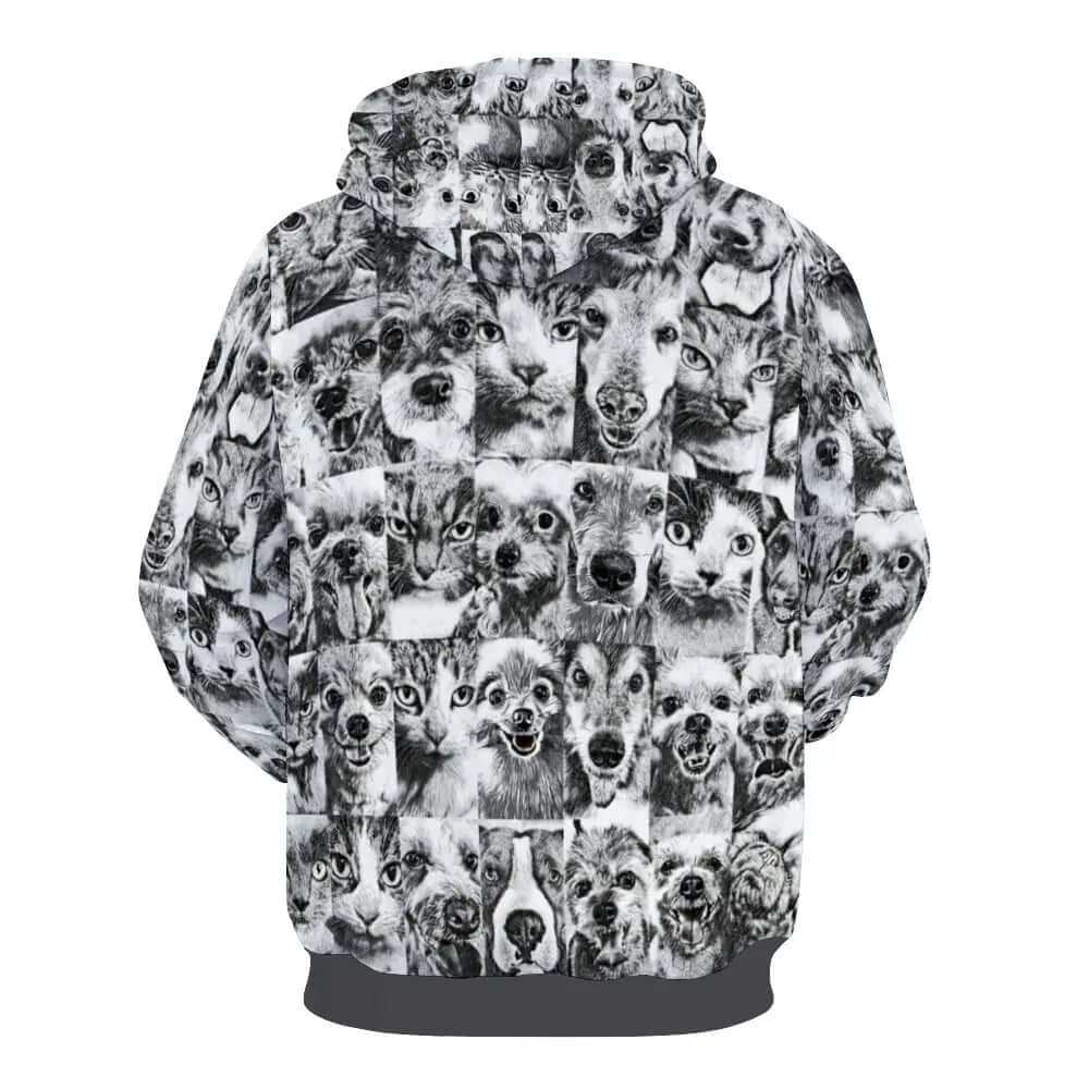 Plush hoodie with pockets - Club 99 ThisNew