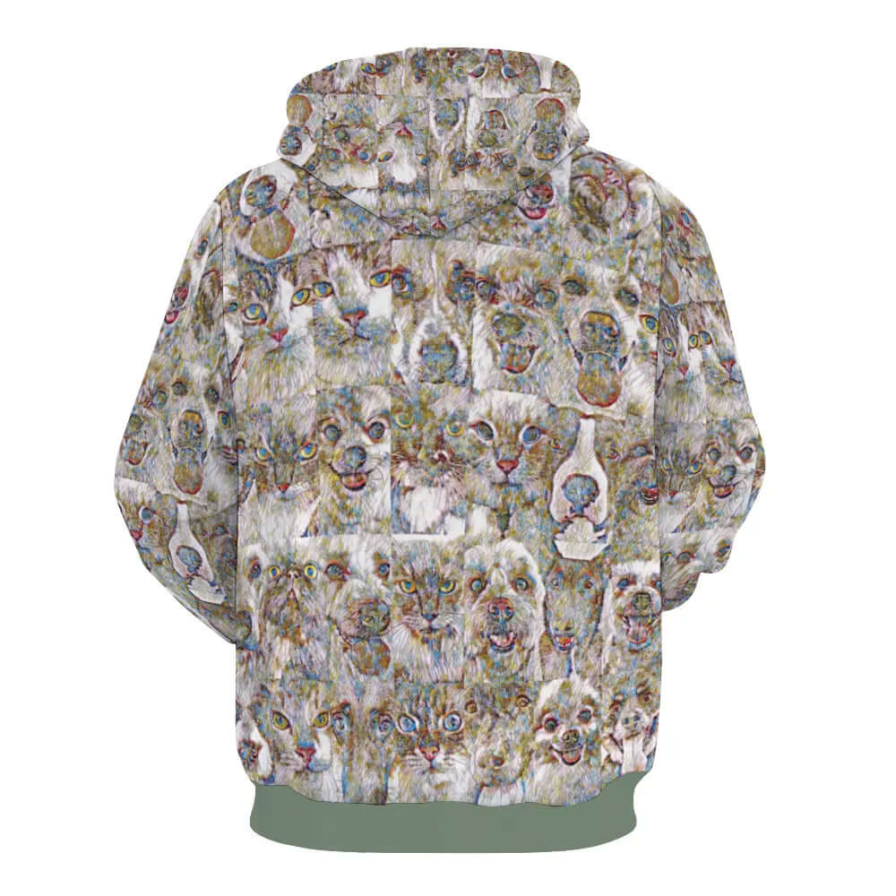 Plush hoodie with pockets - Club 99 ThisNew