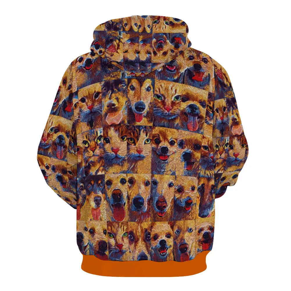 Plush hoodie with pockets - Club 99 ThisNew