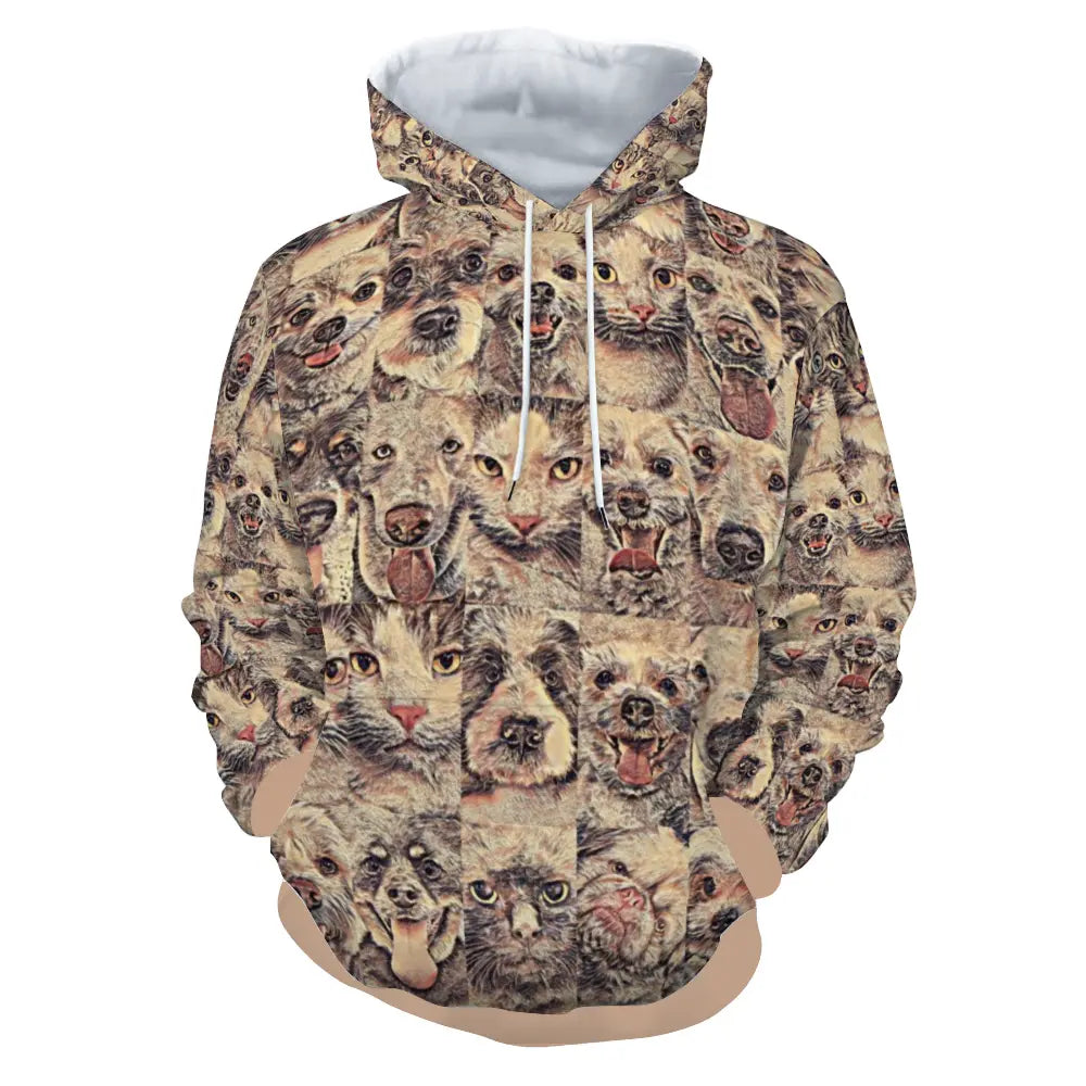 Plush hoodie with pockets - Club 99 ThisNew