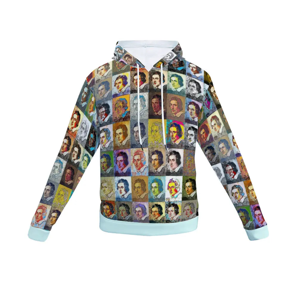 Plush hoodie with pockets - School of painting - Gian Lorenzo Bernini ThisNew