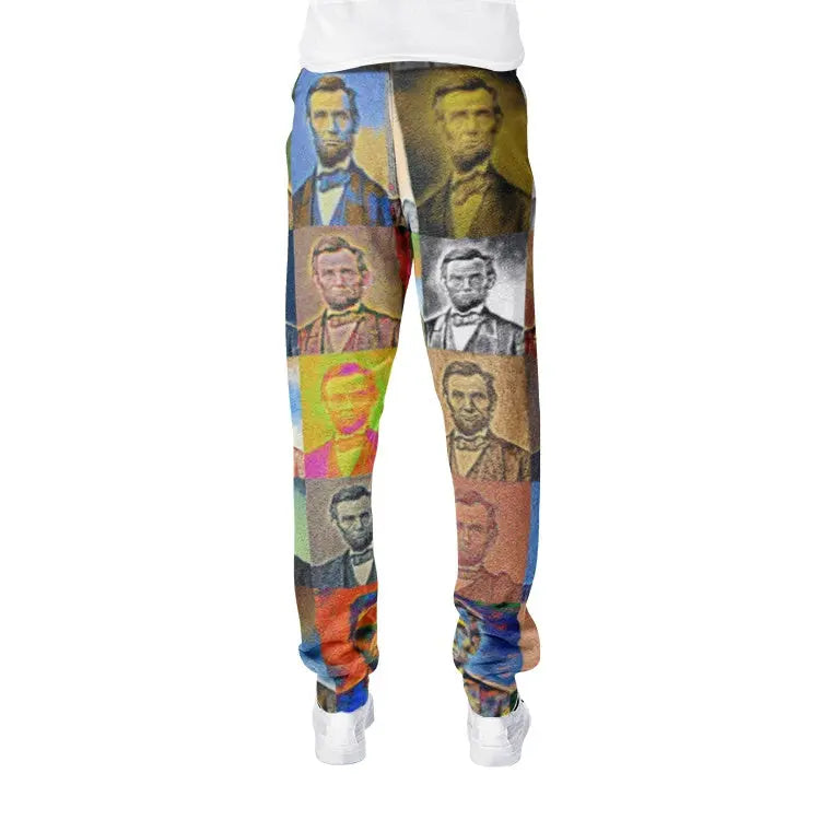 Sweatpants - Encore - Abraham Lincoln Printy6