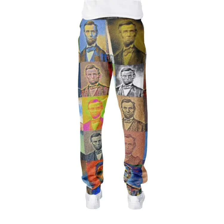 Sweatpants - Encore - Abraham Lincoln Printy6