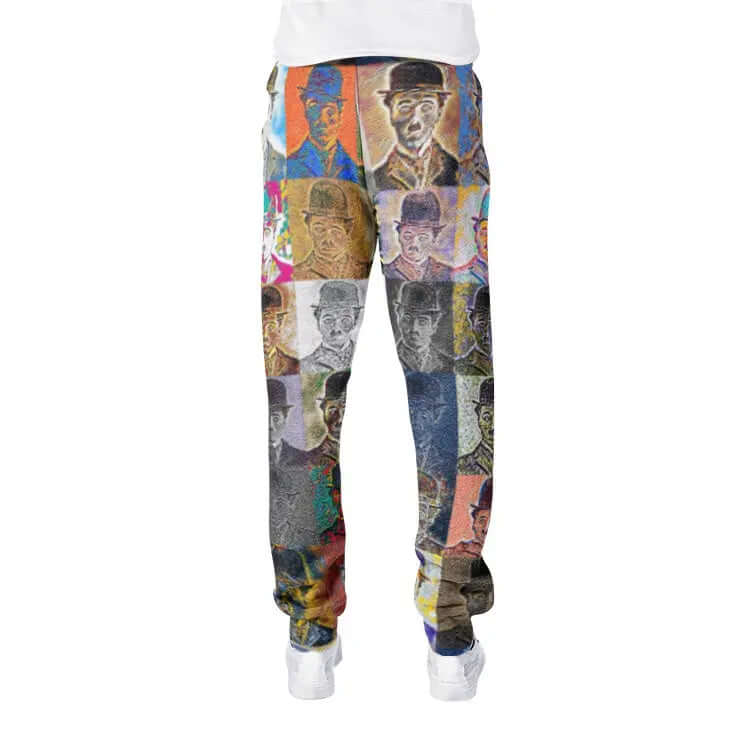 Sweatpants - Encore - Charlie Chaplin Printy6