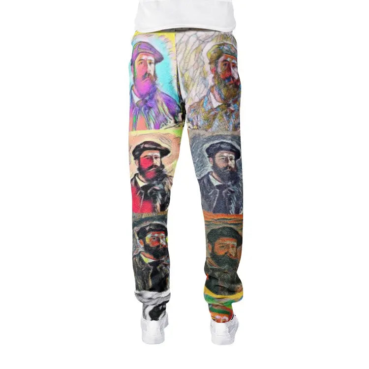 Sweatpants - School of painting - Claude Monet Printy6