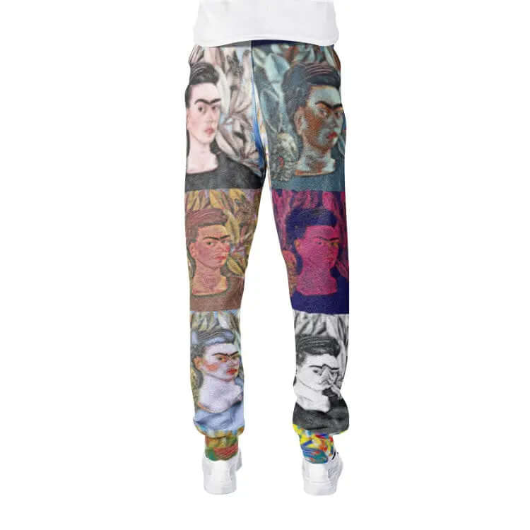 Sweatpants - School of painting - Frida Kahlo Printy6
