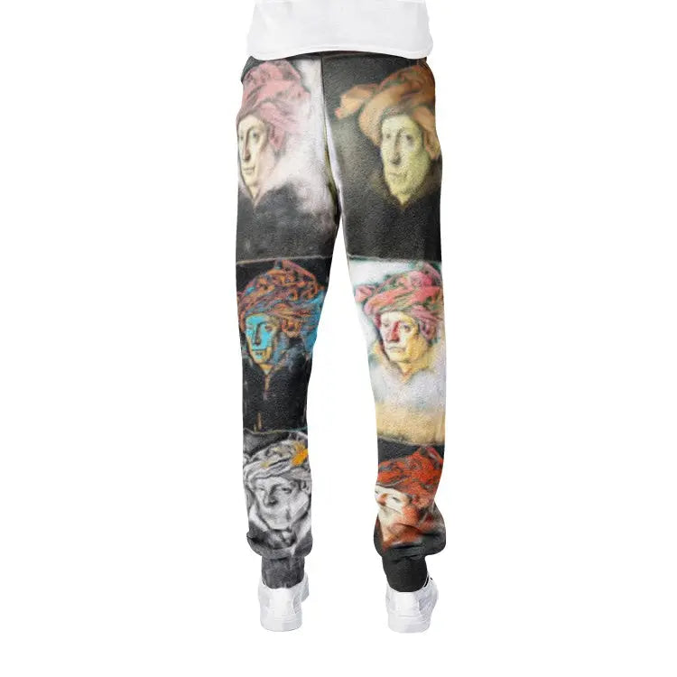 Sweatpants - School of painting - Jan Van Eyck Printy6