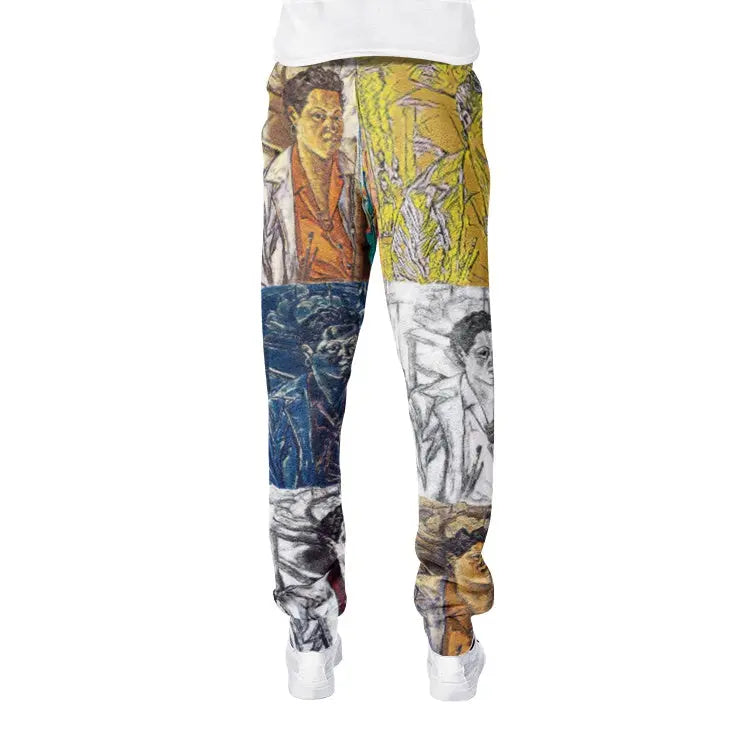 Sweatpants - School of painting - Lois Mailou Jones Printy6