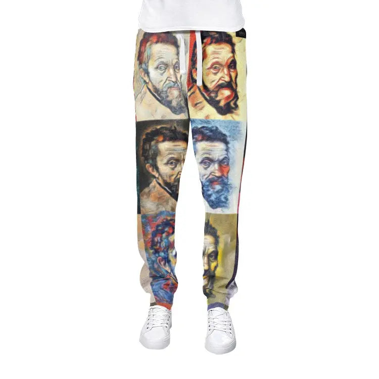 Sweatpants - School of painting - Michelangelo Buonarroti Printy6