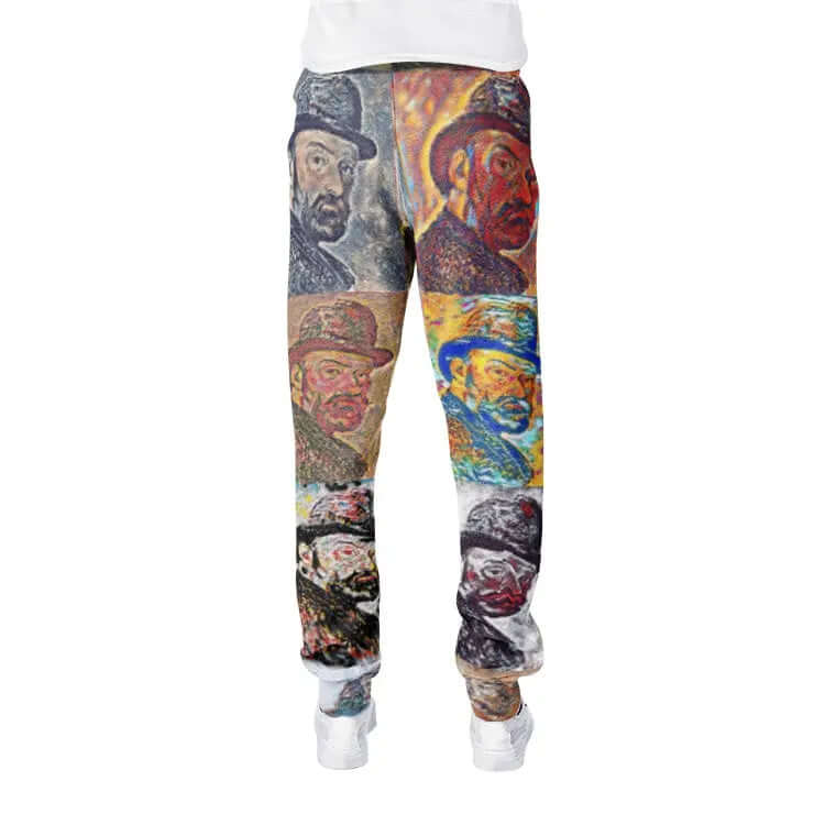 Sweatpants - School of painting - Paul Cezanne Printy6