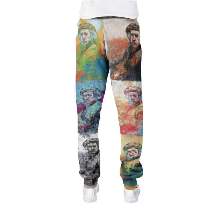 Sweatpants - School of painting - Rembrandt Van Rijn Printy6