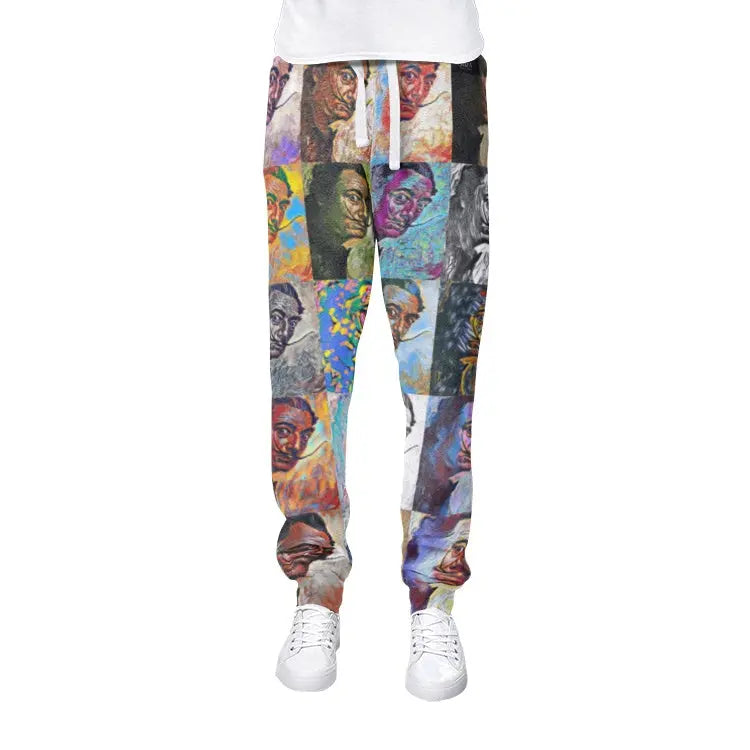 Sweatpants - School of painting - Salvador Dali (2) Printy6