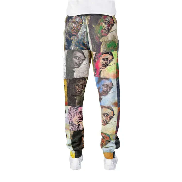 Sweatpants - School of painting - Salvador Dali (2) Printy6