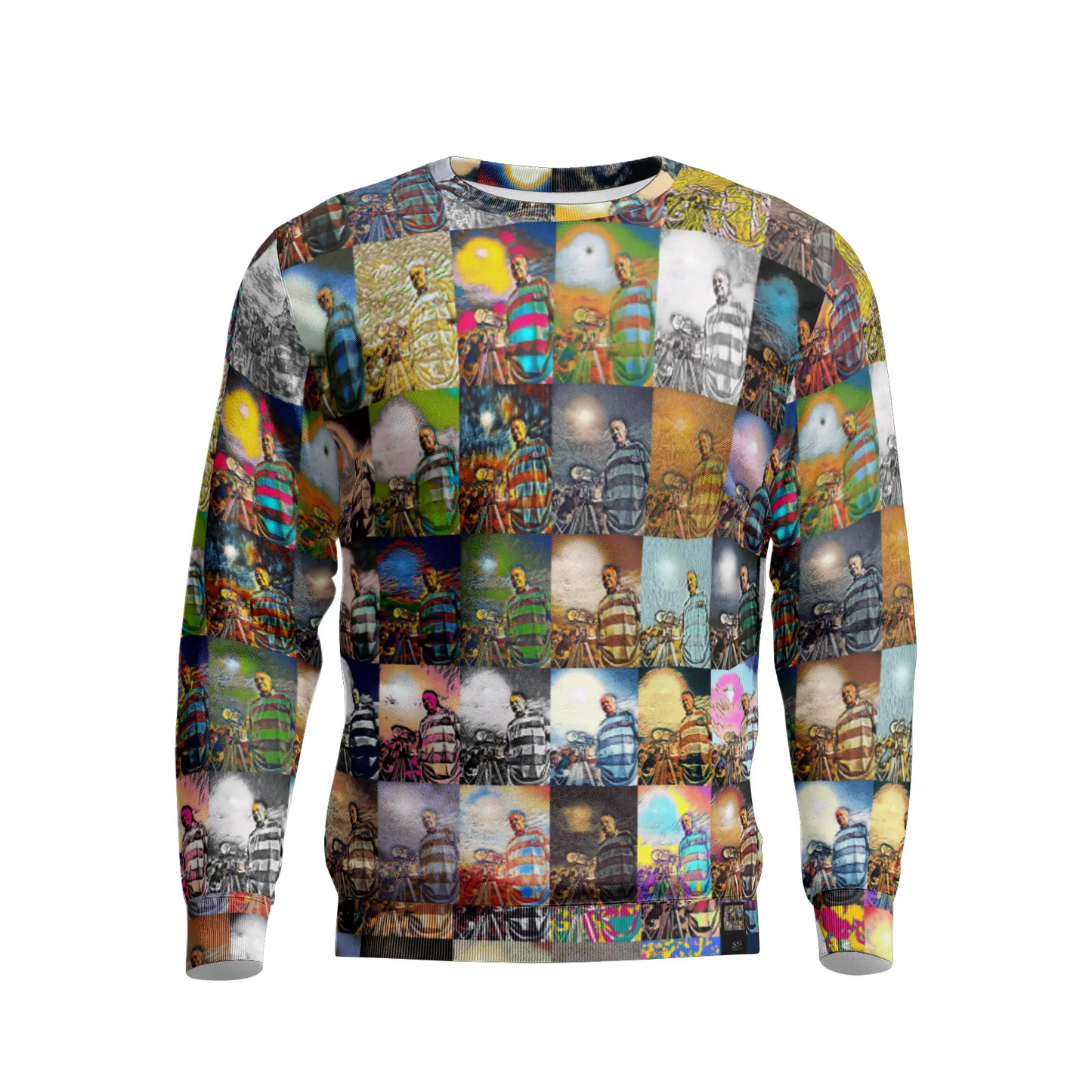 Sweatshirt - School of painting - Mohammed Oumouloud Abbazi Printy6
